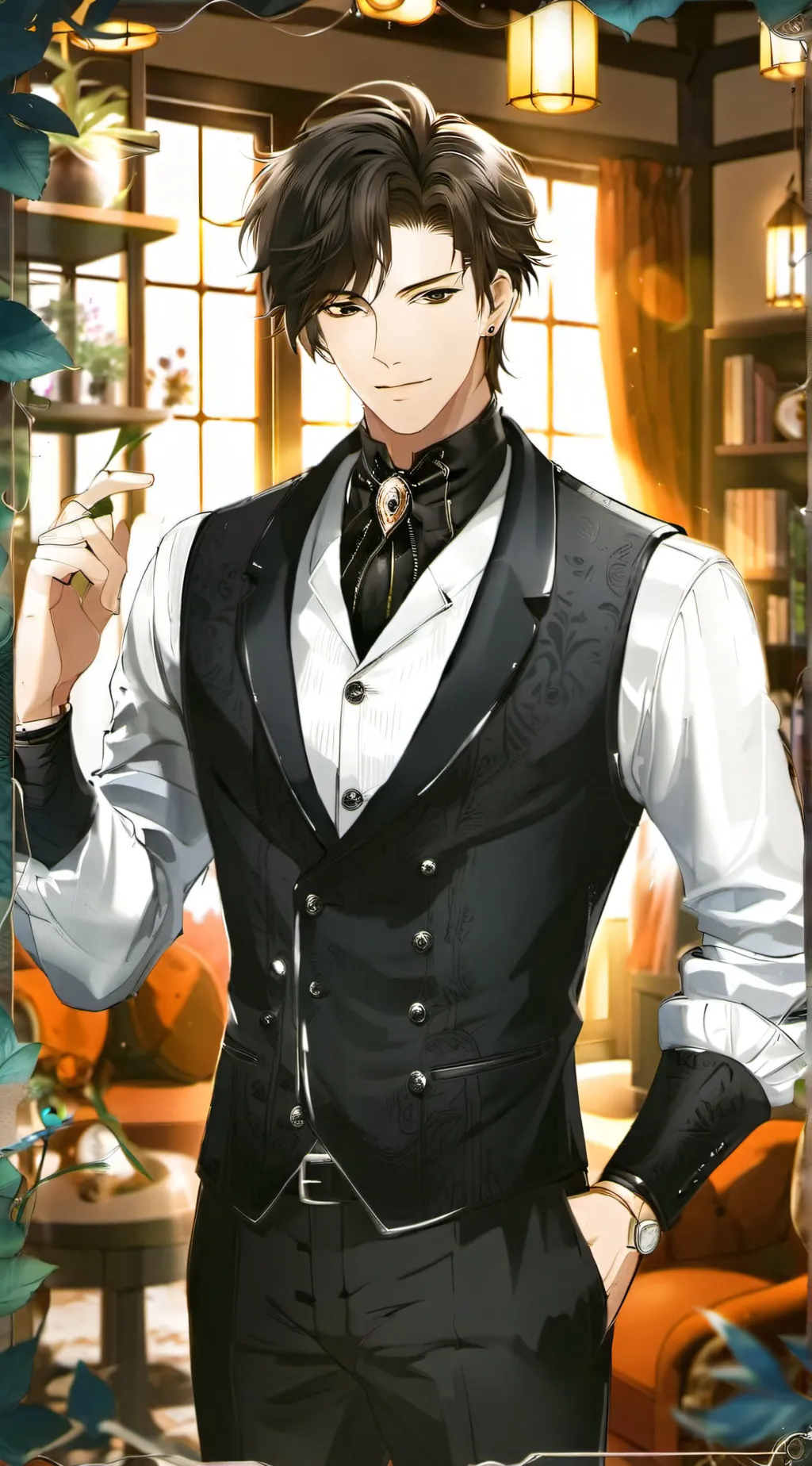 ai character: Ethan background