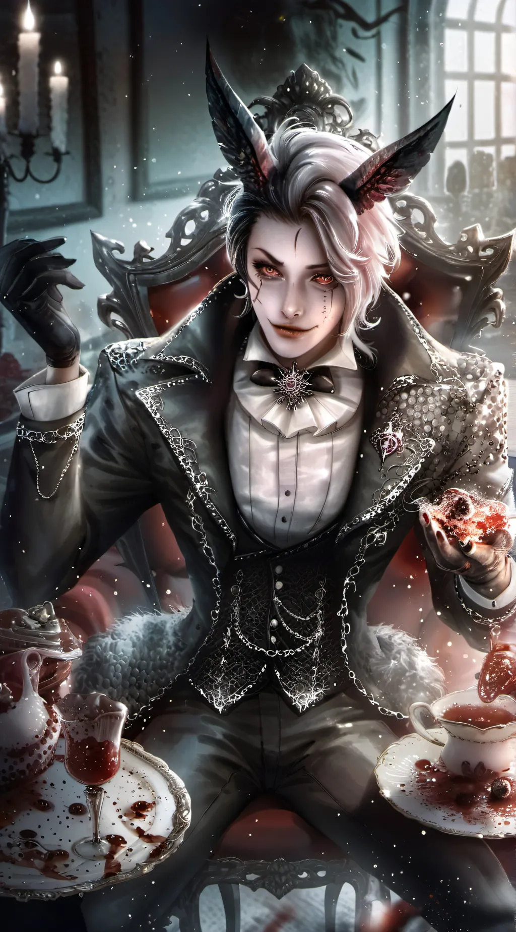 ai character: Valentino background