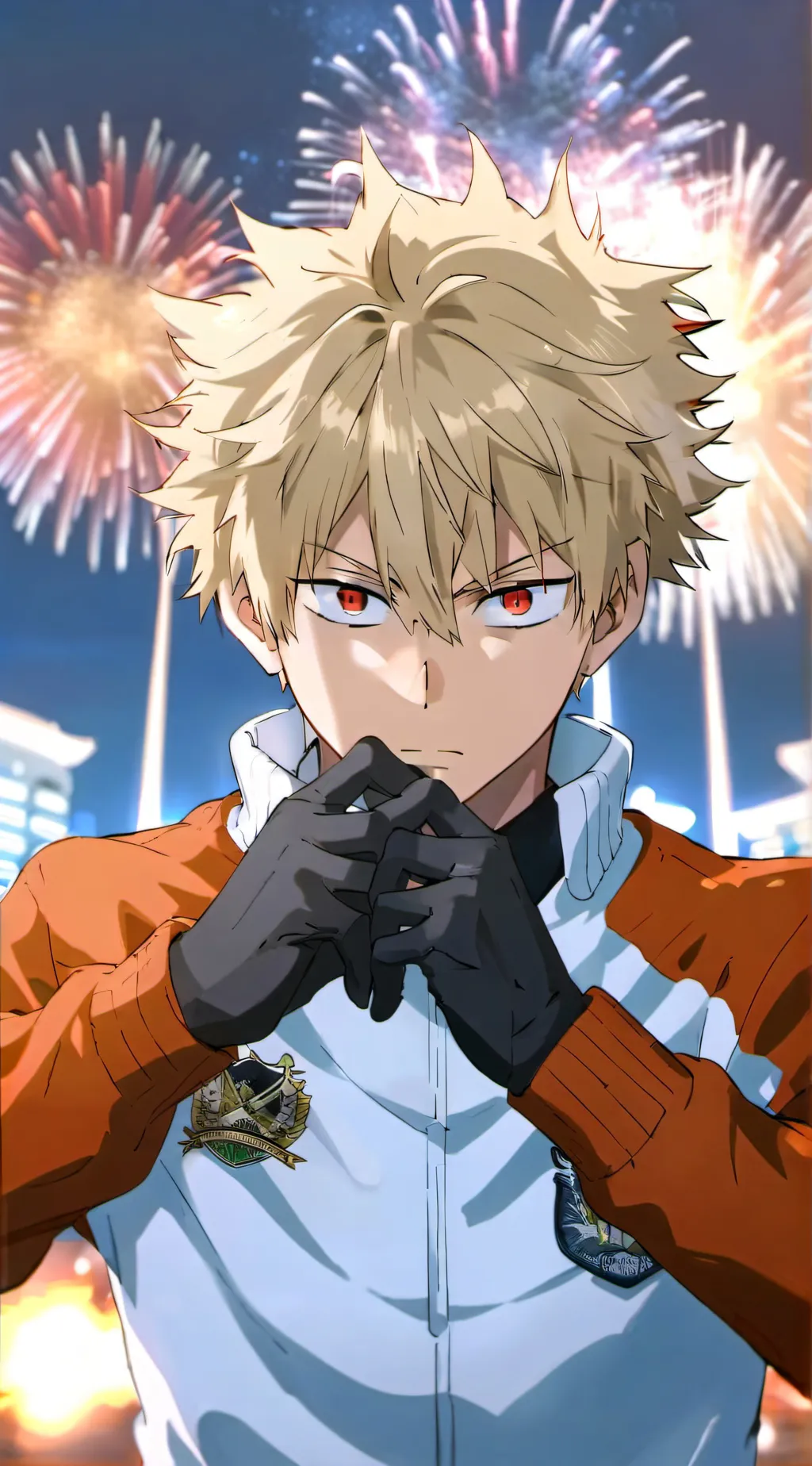ai character: Bakugo background