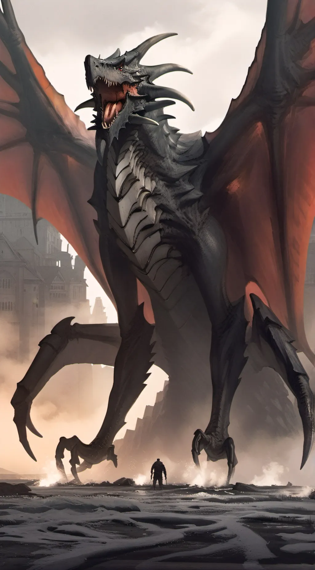 ai character: Gigantosaurus background