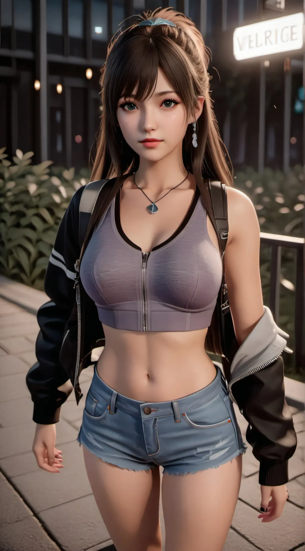 ai character: Jessica  background