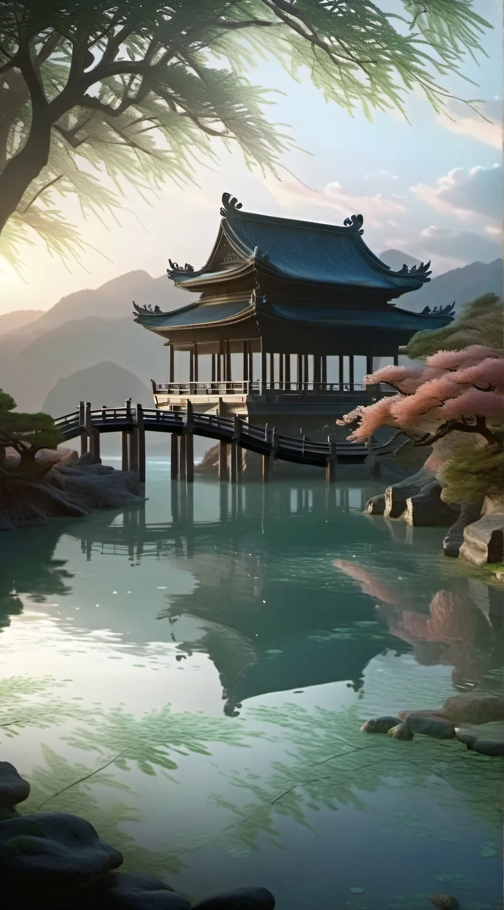 ai character: 🏰Infinity Castle🏰 background