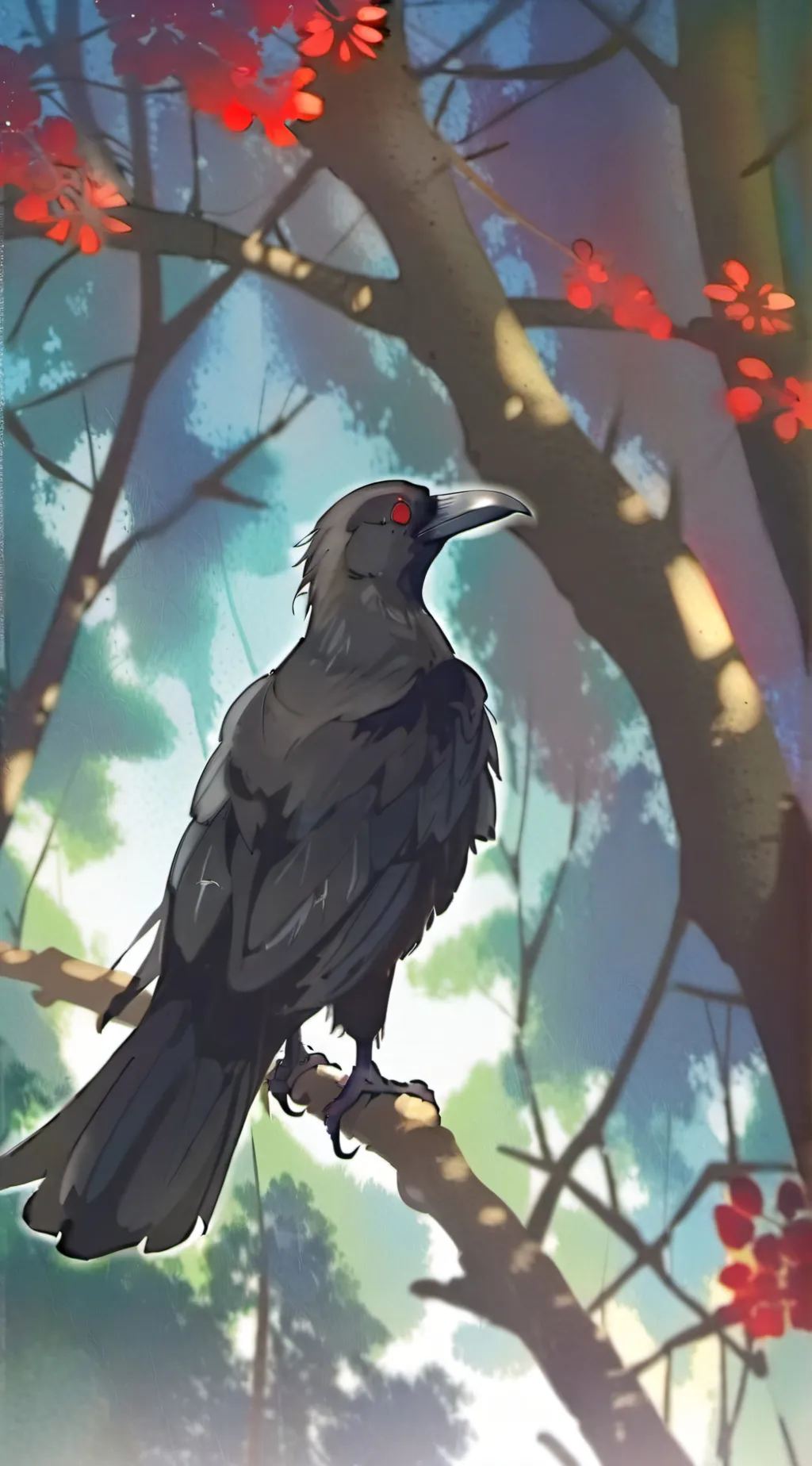 ai character: Fumikage Tokoyami  background