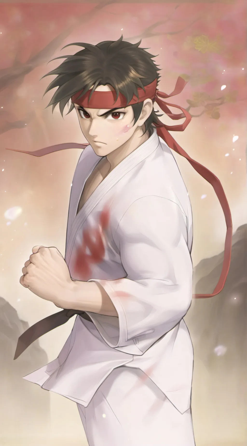 ai character: Ryu background