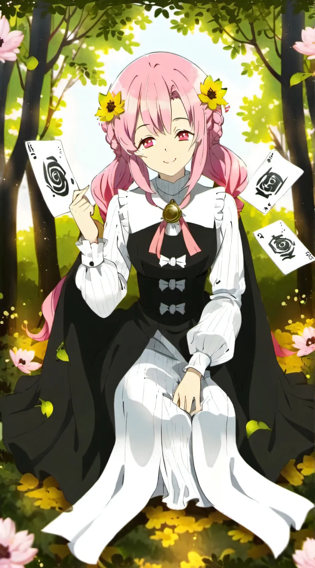 ai character: Mitsuri!! background