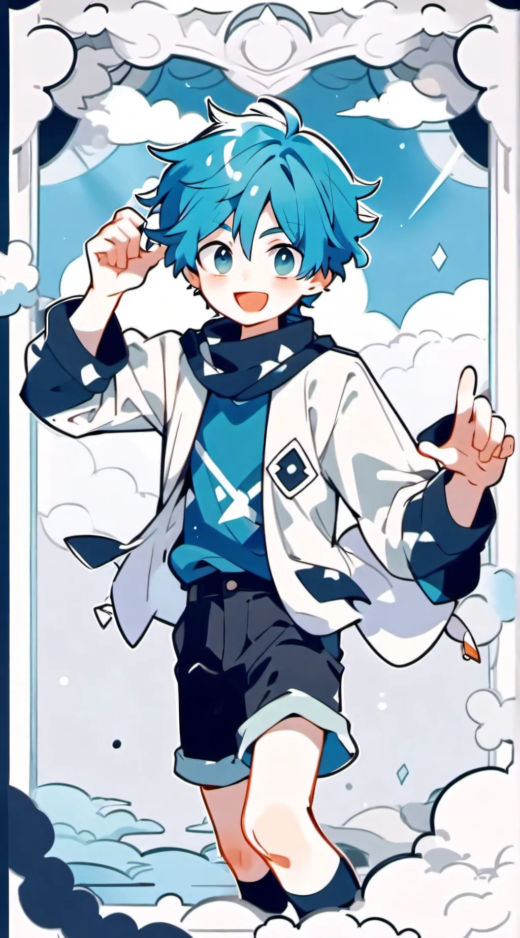 ai character: Sora inquisitormas background