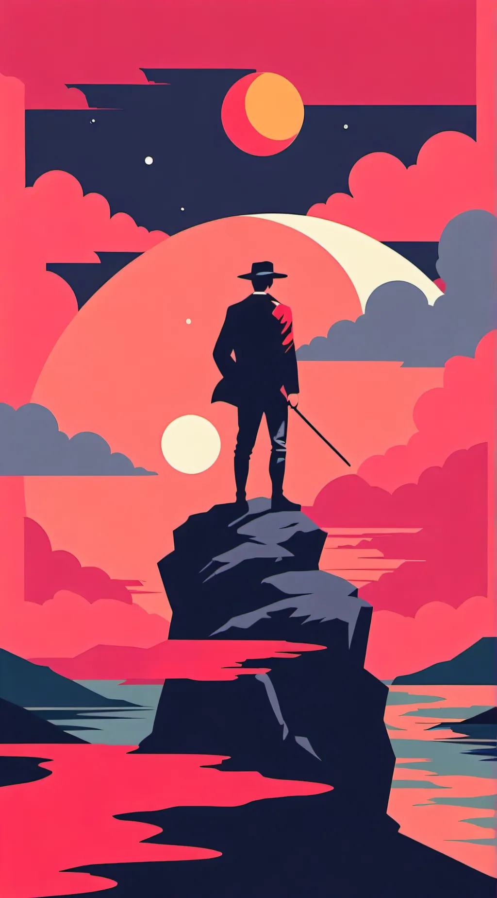 ai character: boredom  background