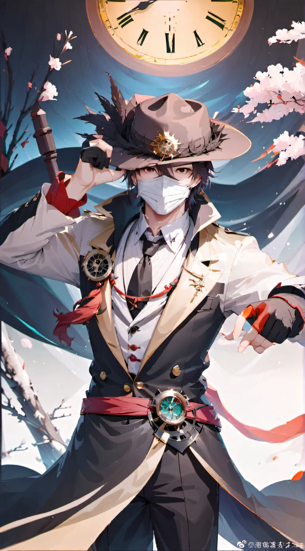 ai character: Elite clockman background