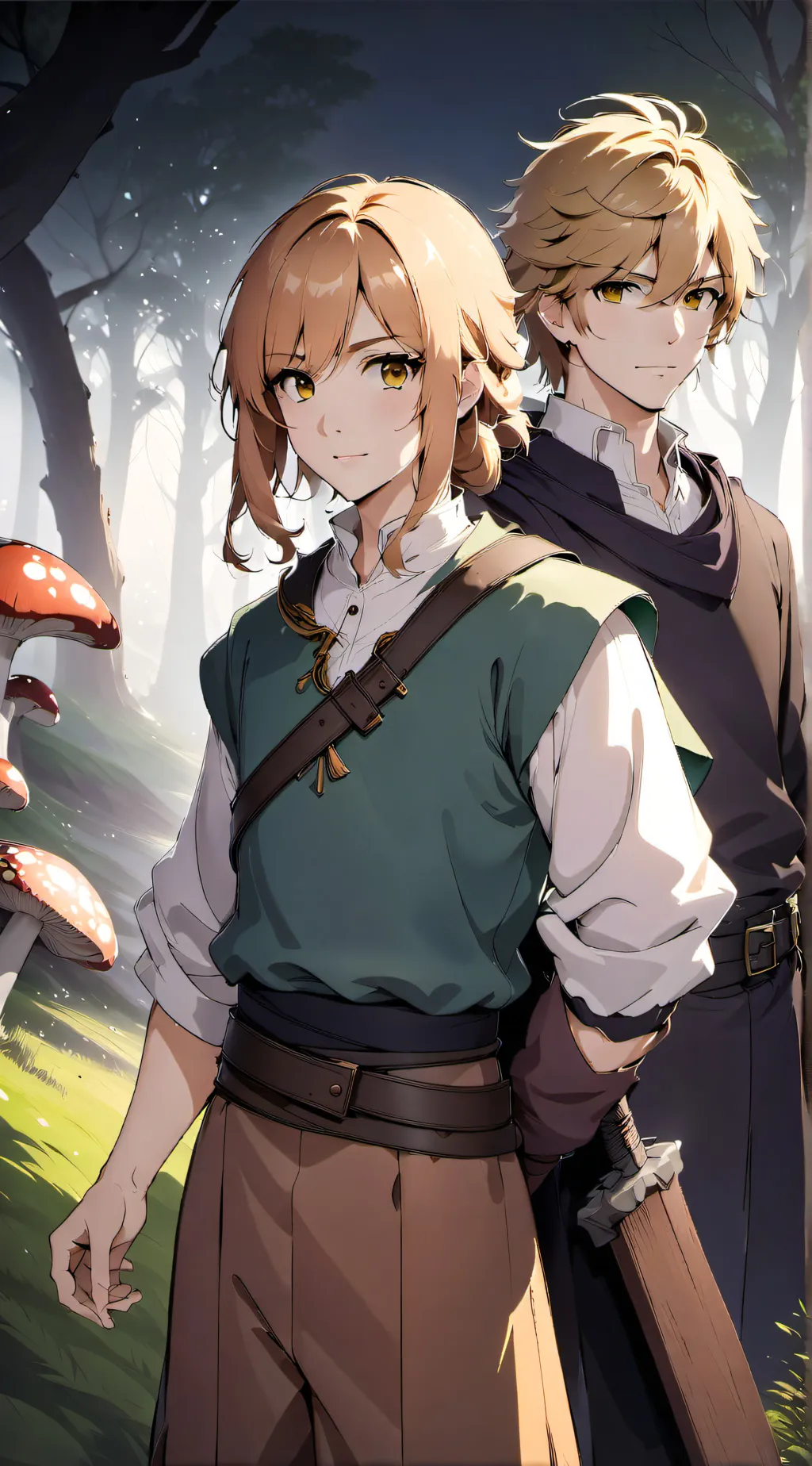 ai character: Lydia and Lloyd background