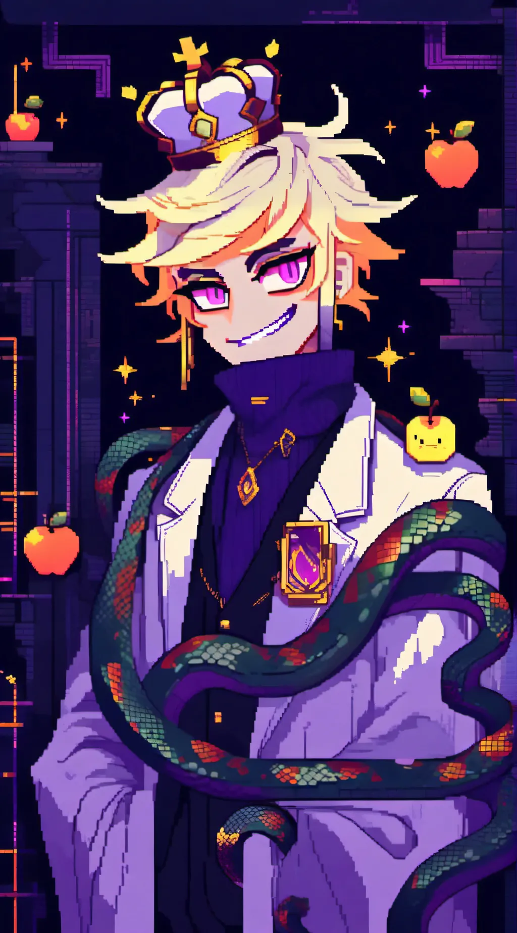 ai character: Lucifer     🌄⭐️  background