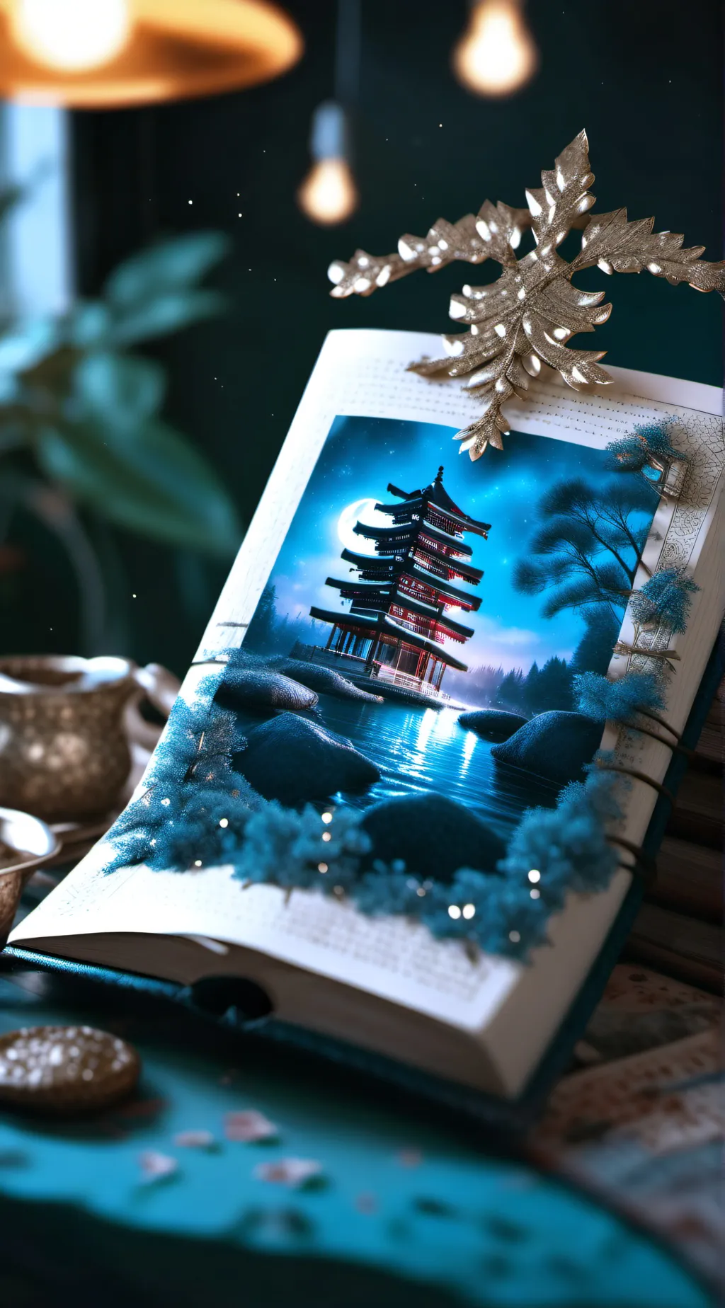 ai character: A story talkie background