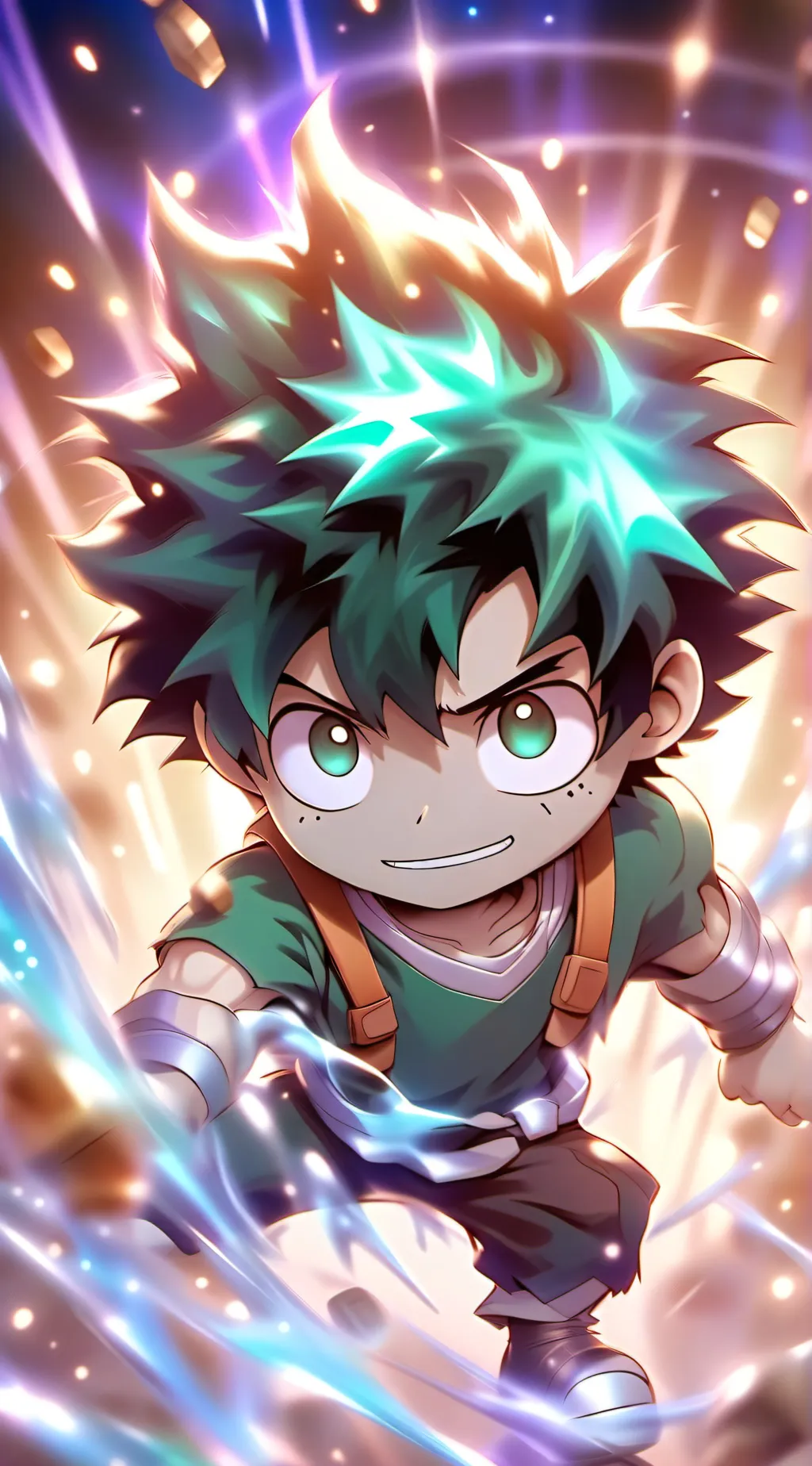 ai character: deku background