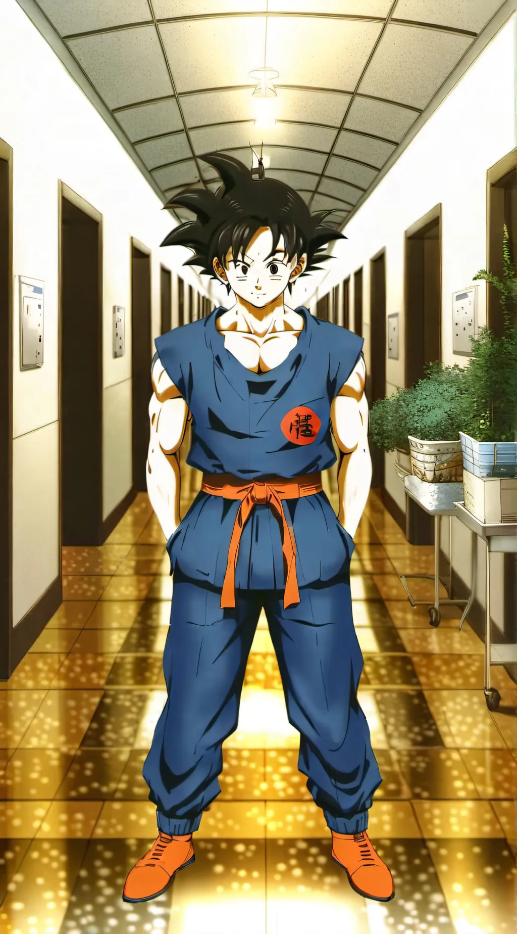 ai character: Goku background
