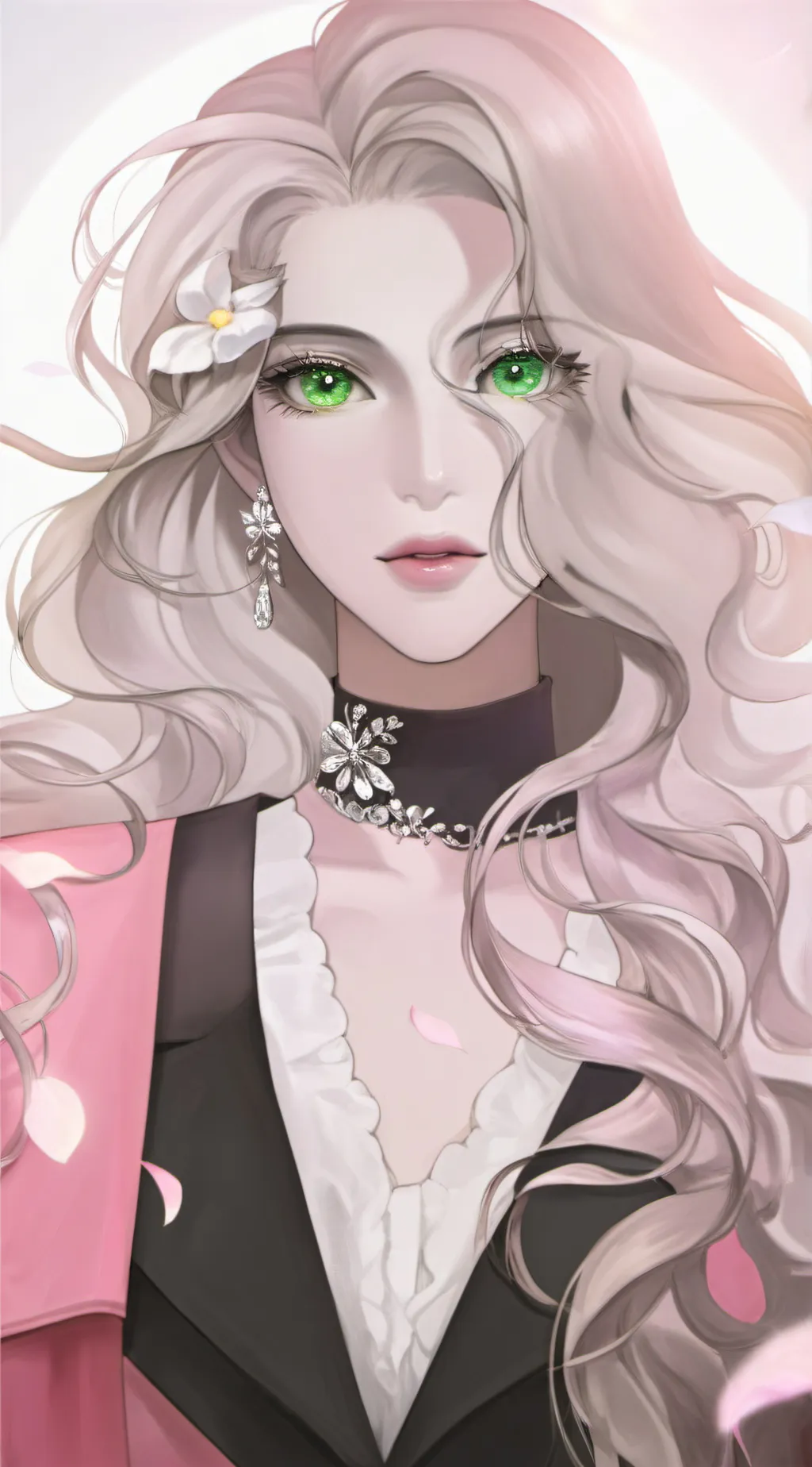 ai character: Fatima🪷🌼 background