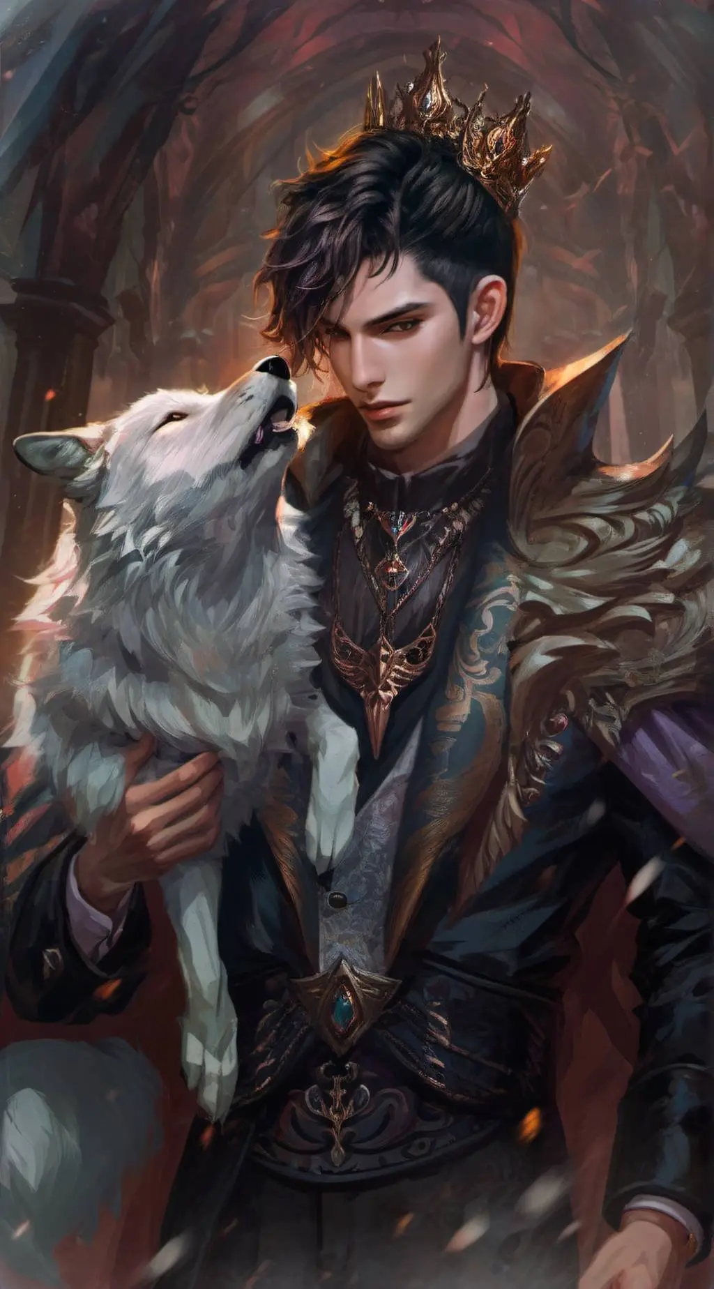 ai character: King Arthur background