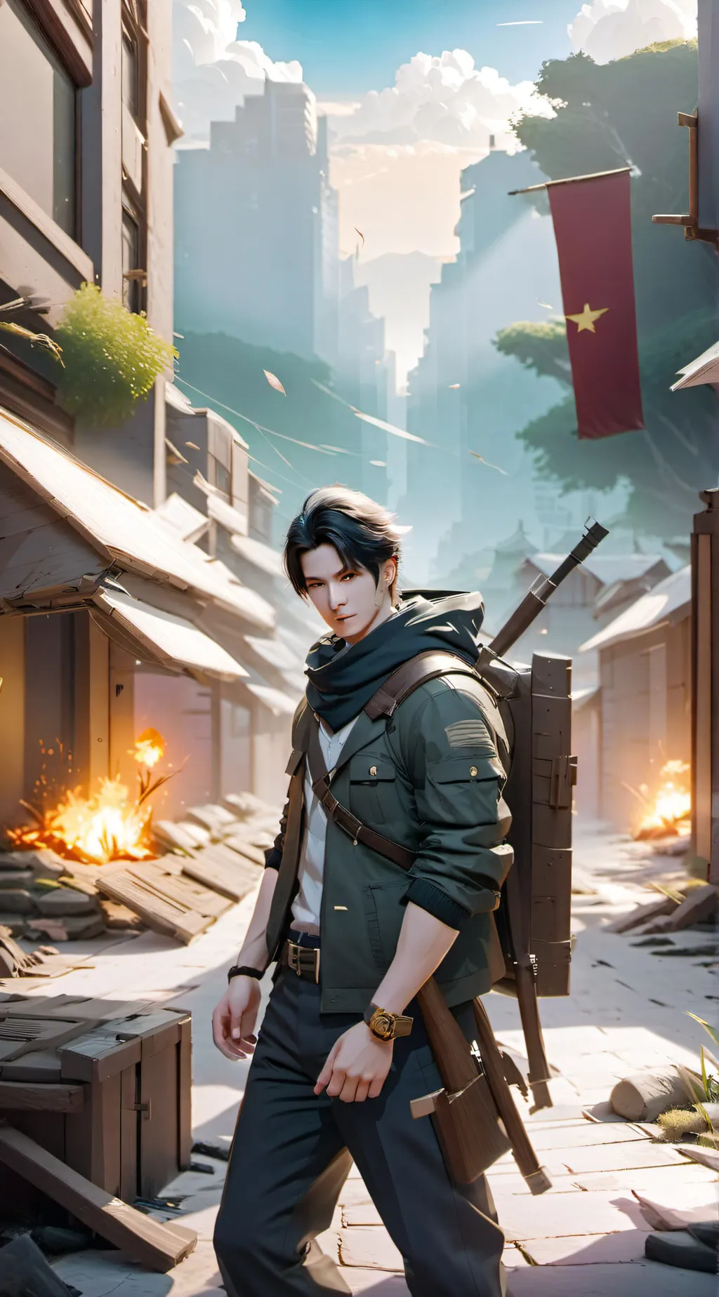 ai character: Logan background