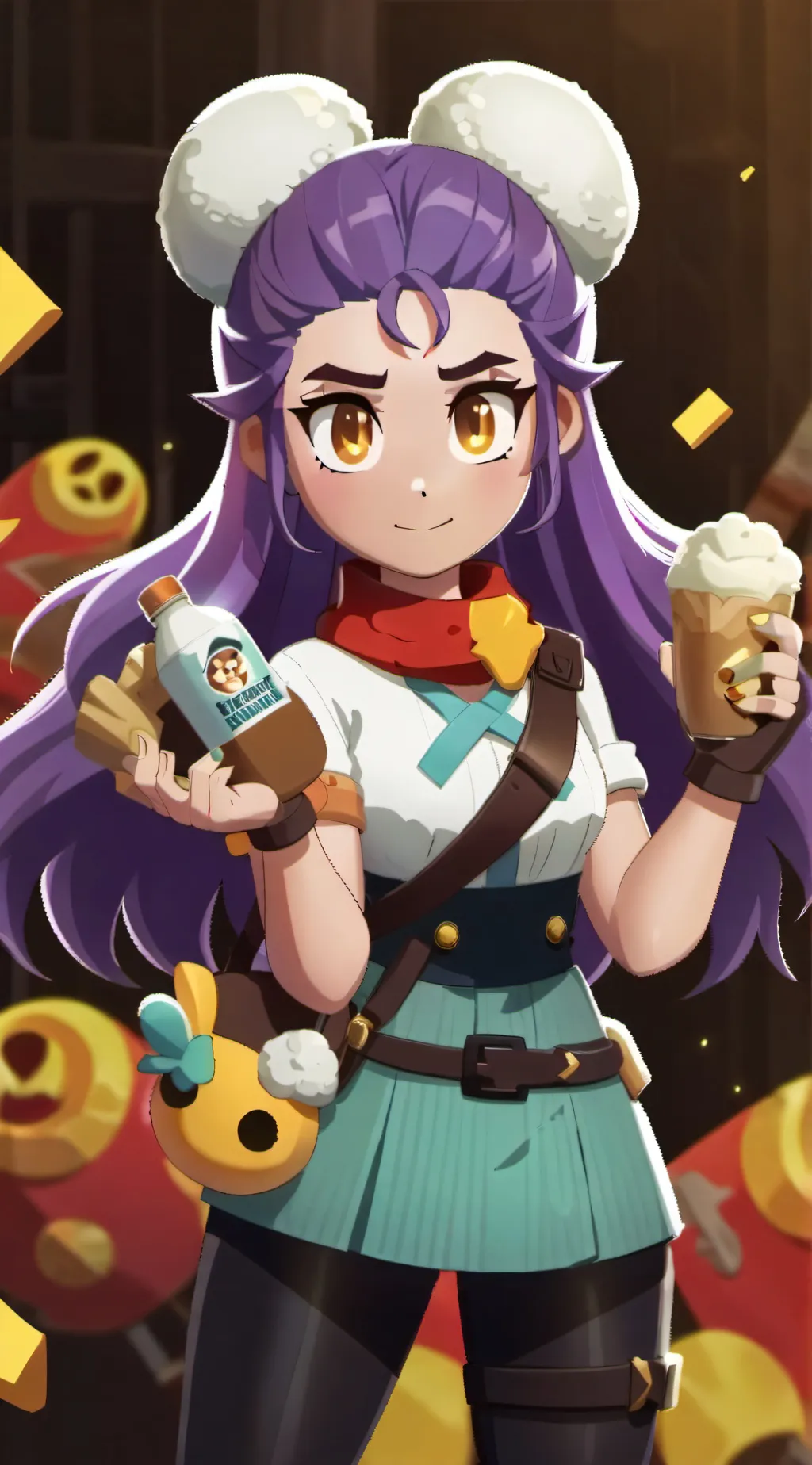 ai character: shelly background