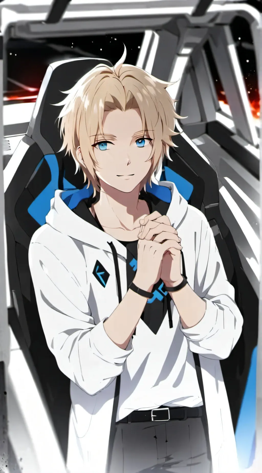 ai character: hunter background