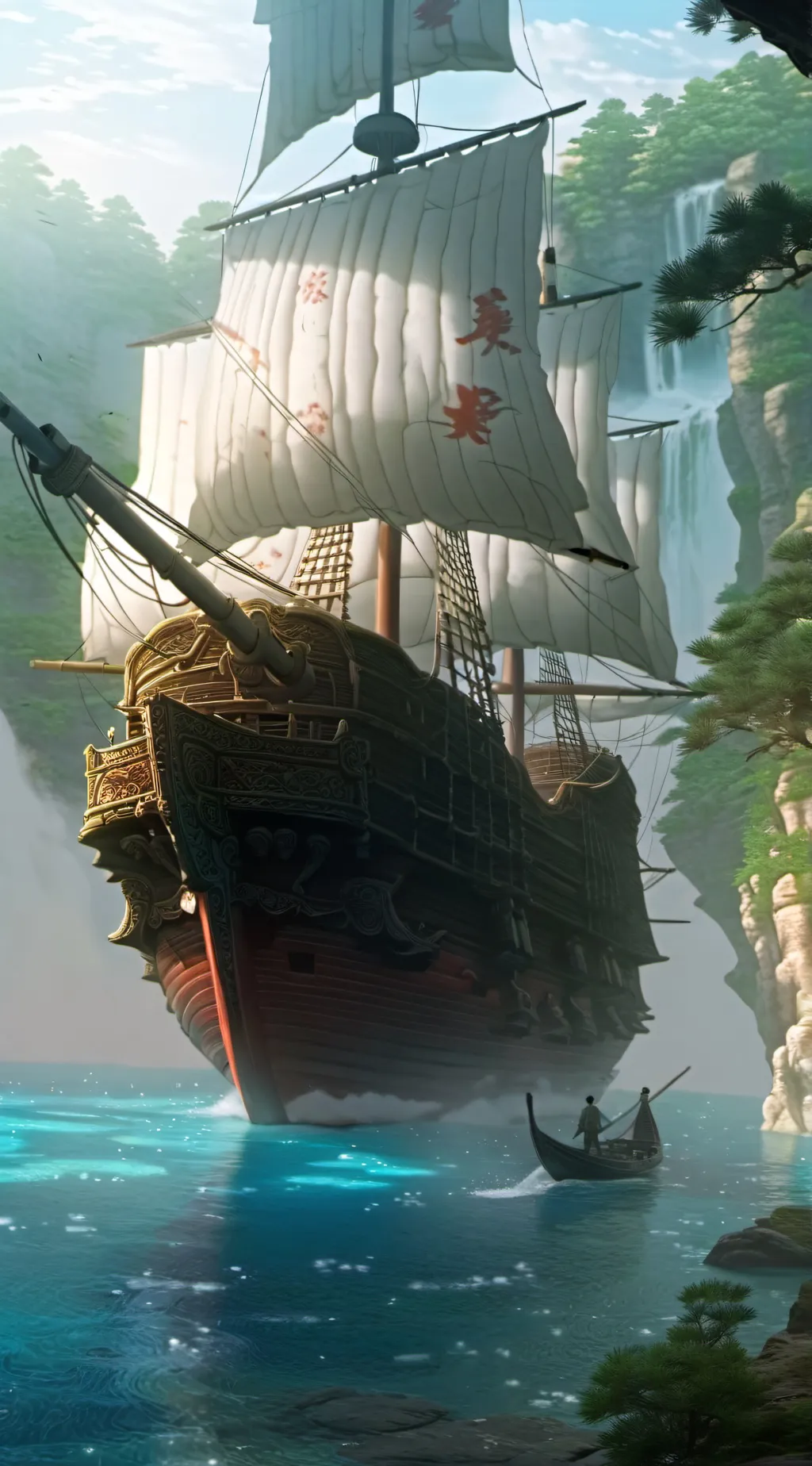 ai character: 💛Vinsmoke Sanji🚬 background