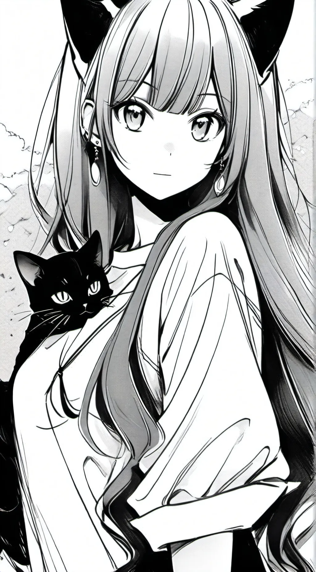 ai character: kitty background