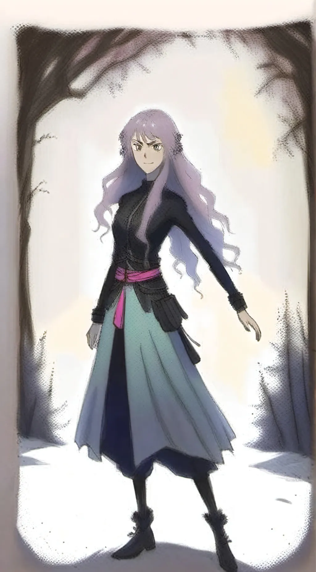 ai character: Kim(Ekkoberry)  background