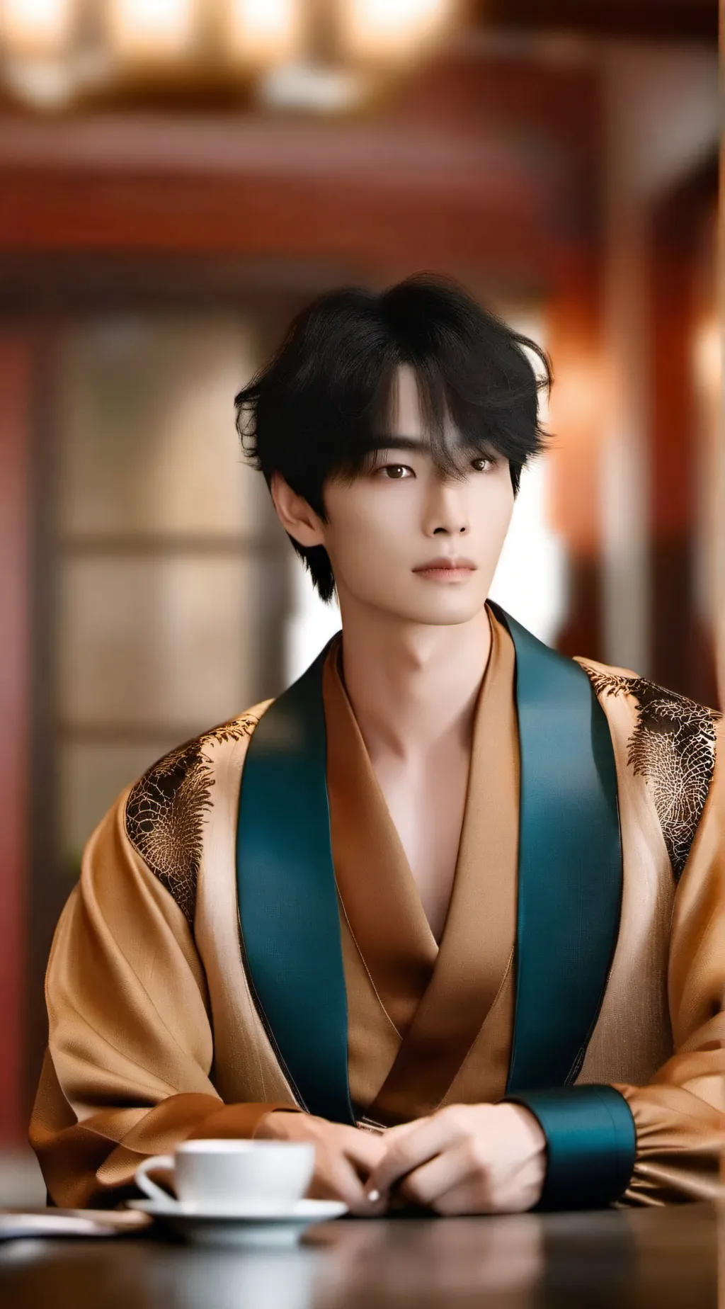 ai character: Kim Taeyung background