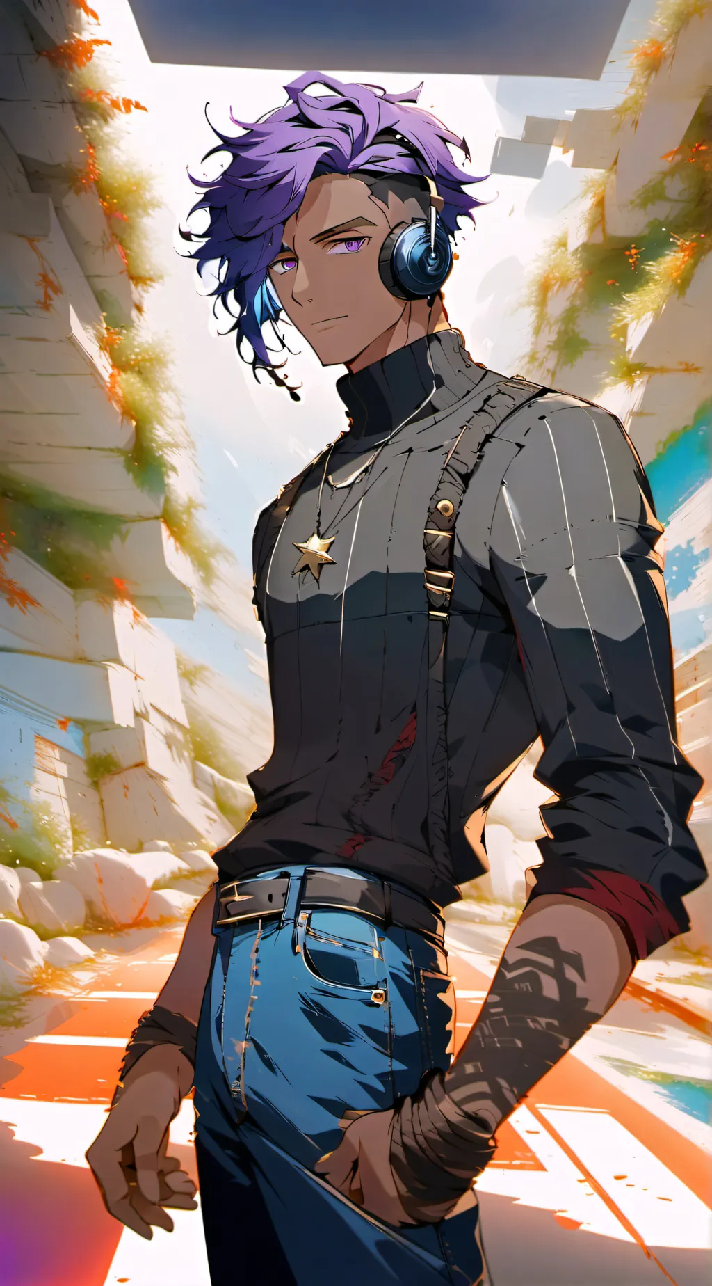 ai character: ~Alexander DelRay~ background
