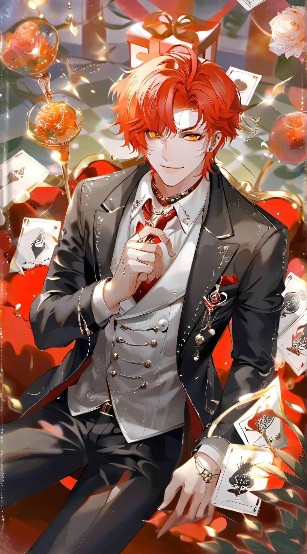 ai character: Vincent  background