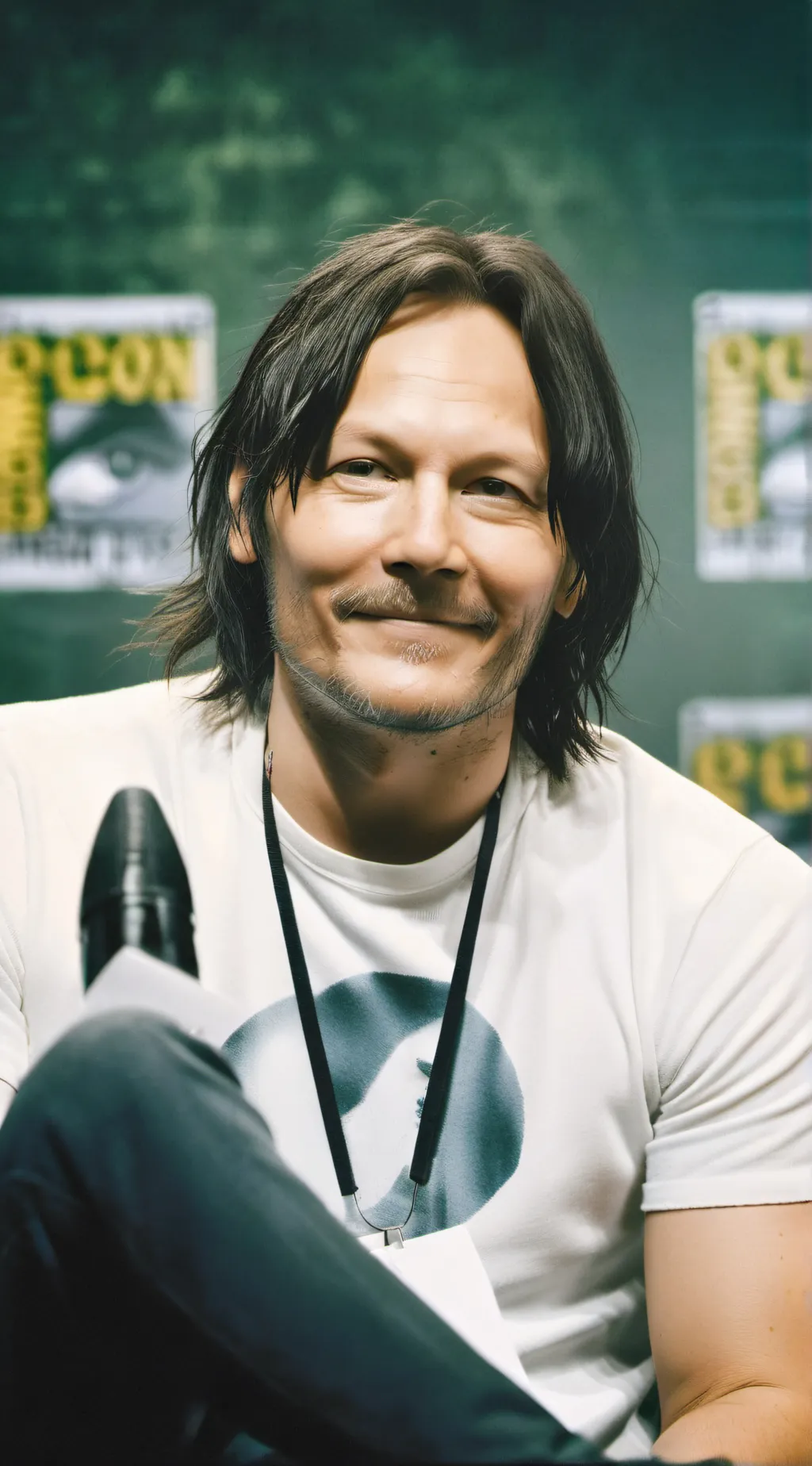 ai character: Norman Reedus  background