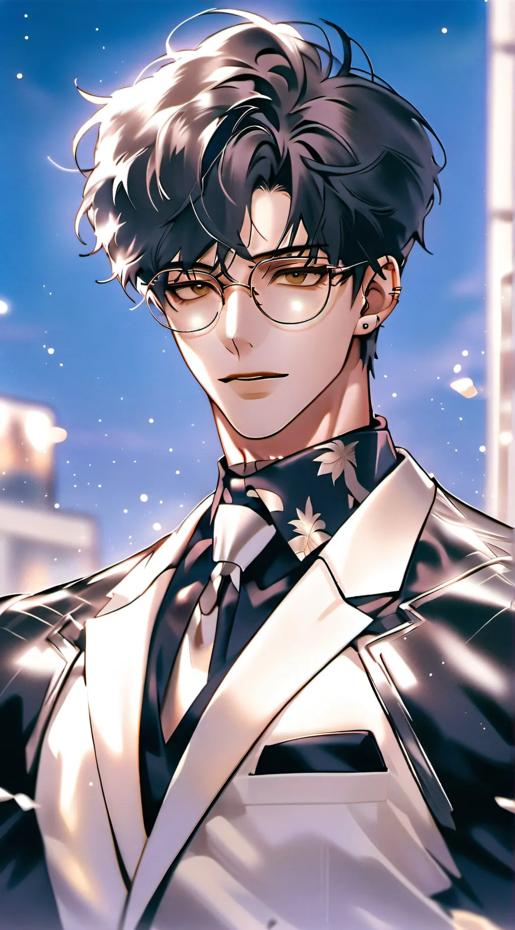 ai character: (•Ben•) background