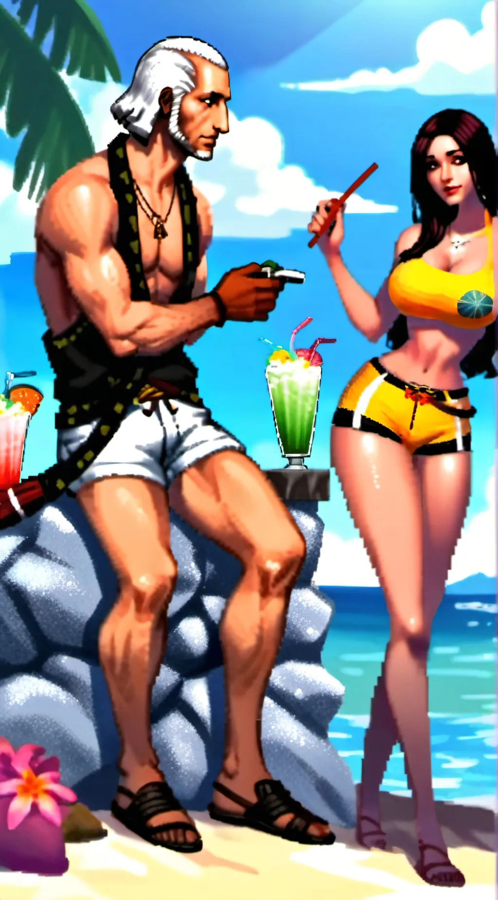 ai character: Max background