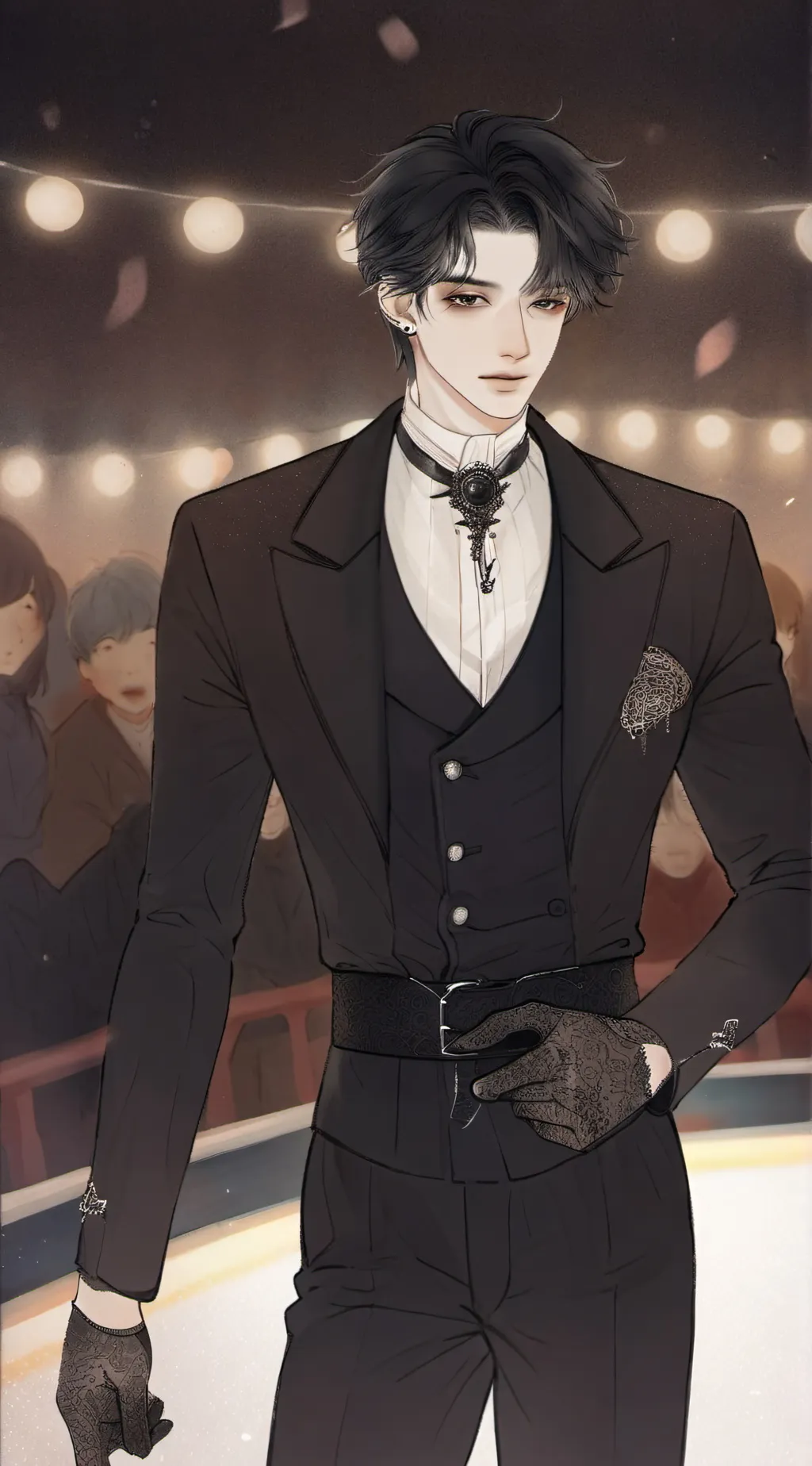 ai character: 𝐓𝐚𝐥𝐥𝐚𝐧𖨆 background