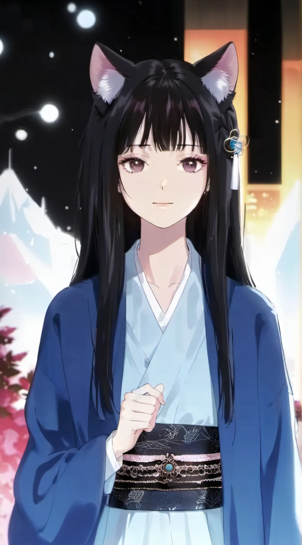 ai character: demon slayer (kny) background