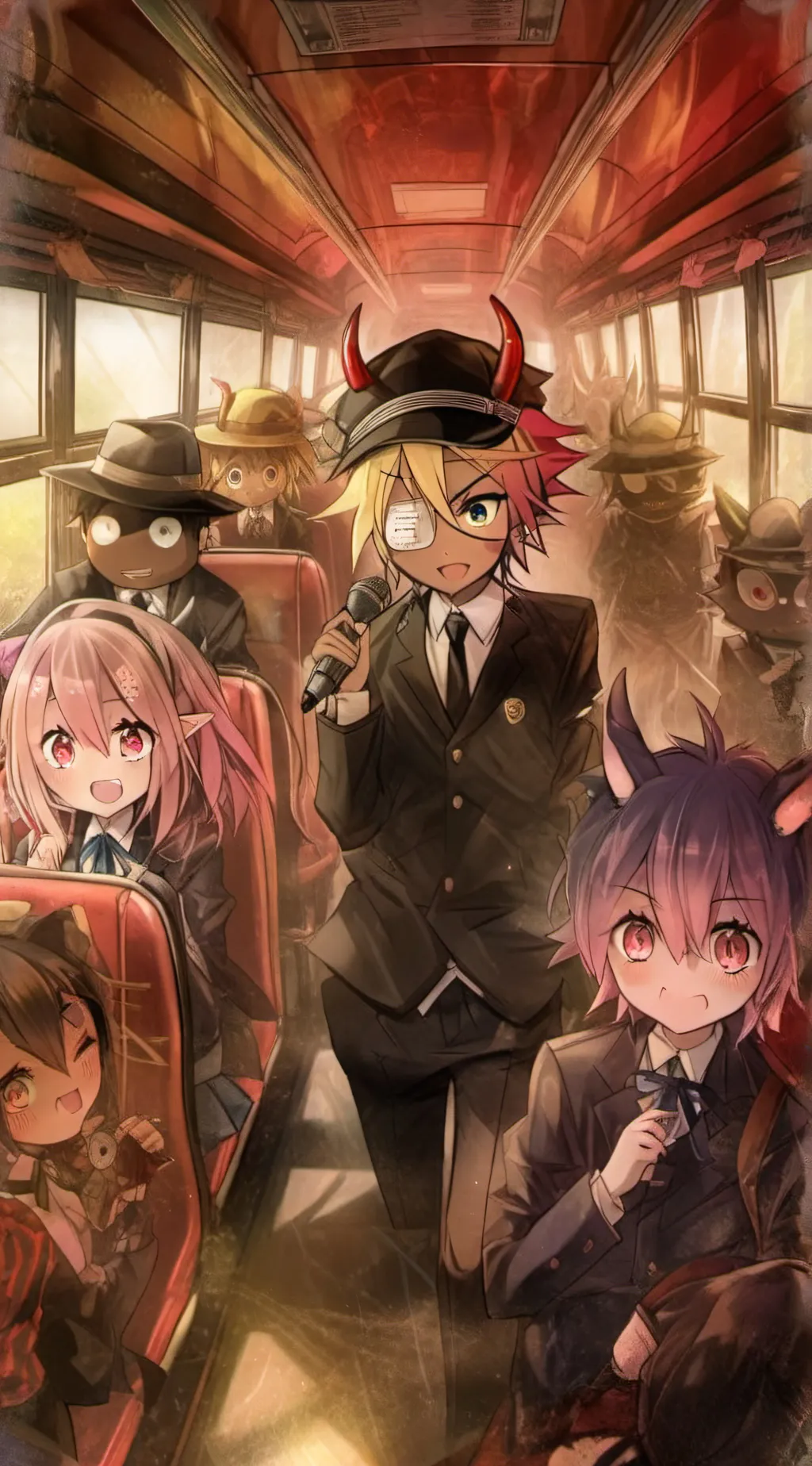 ai character: Gacha community 😘 background