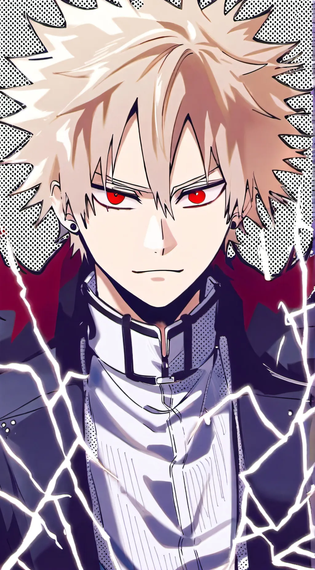ai character: Bakugo Katsuki  background