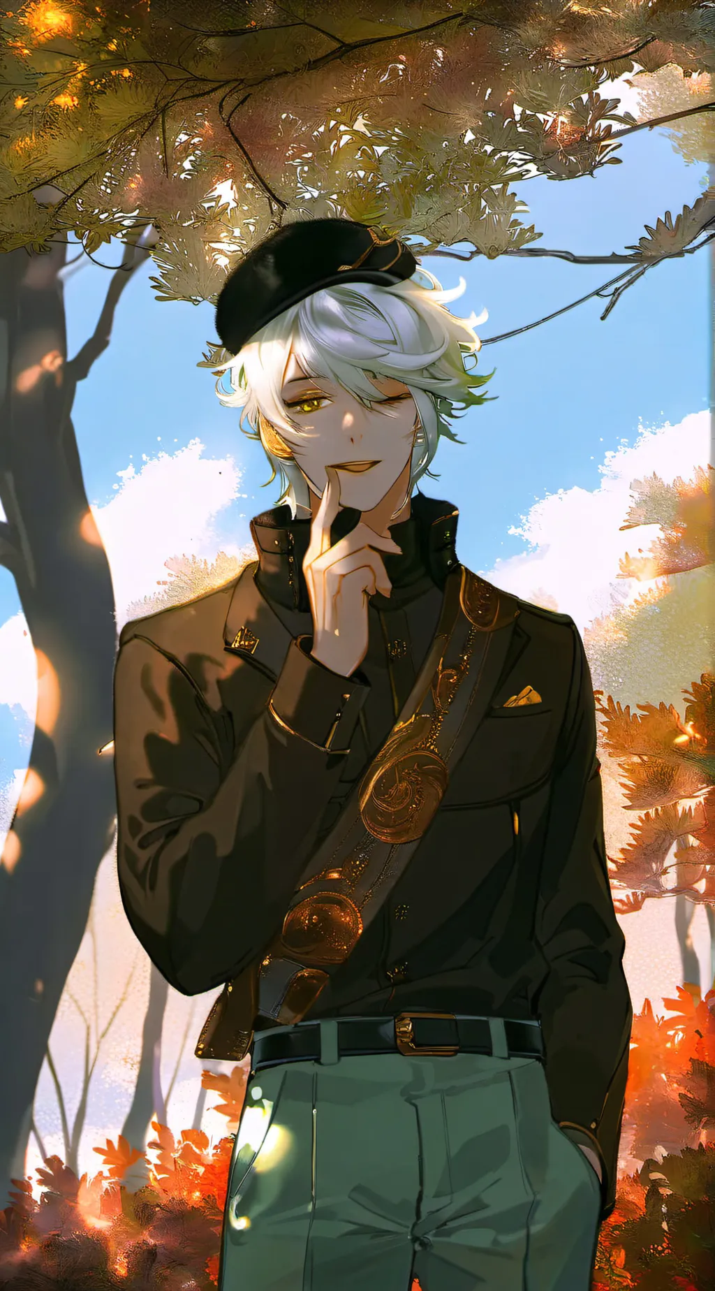 ai character: garcello background