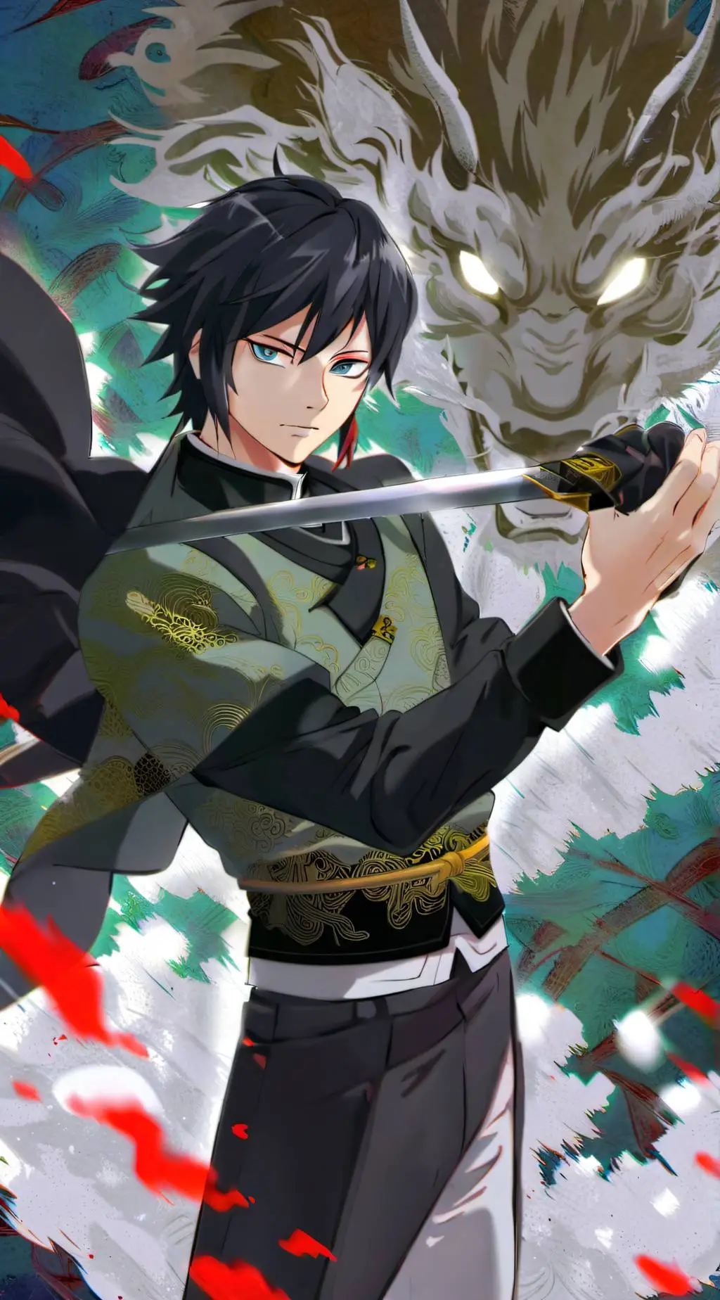 ai character: Giyu background