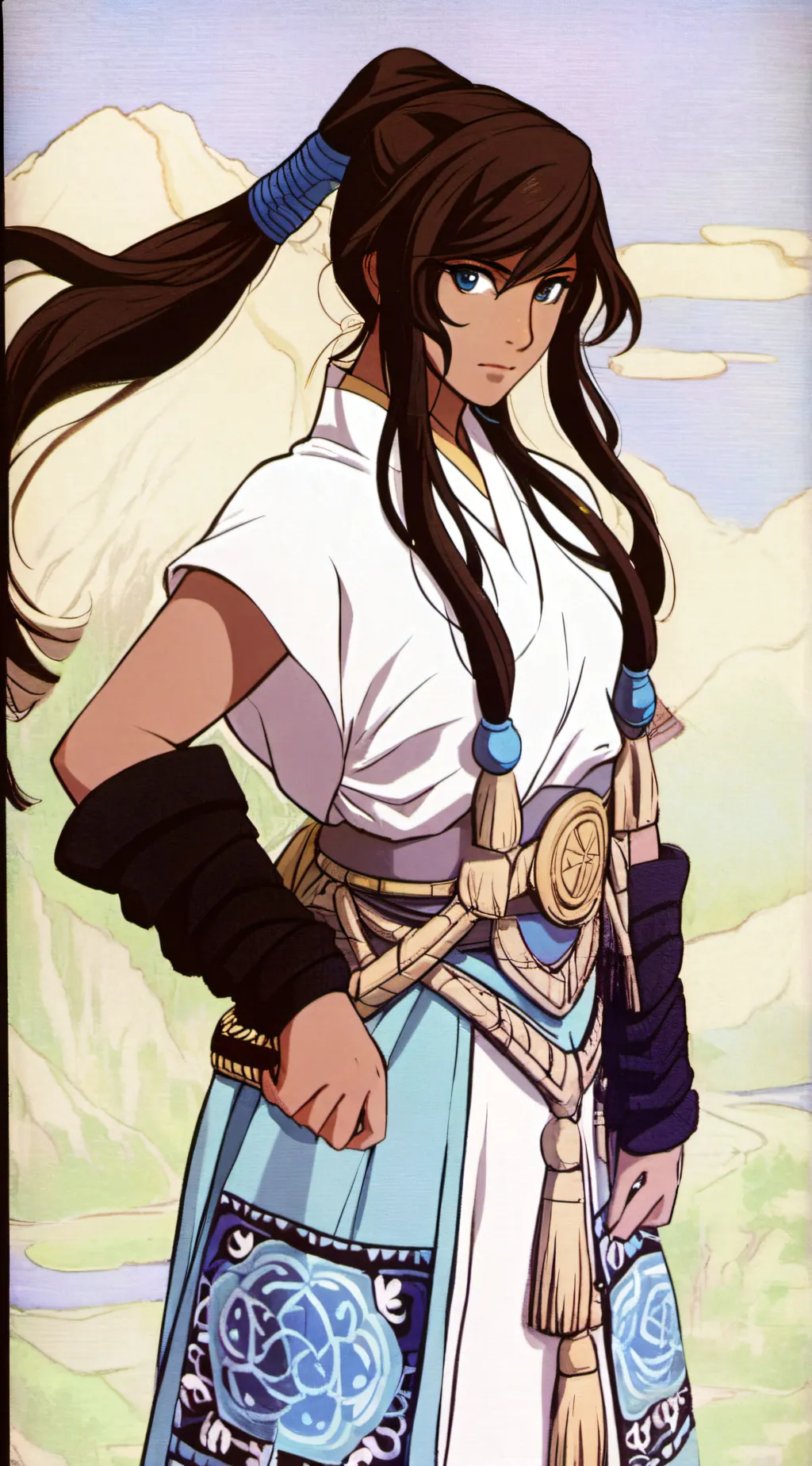ai character: Korra background