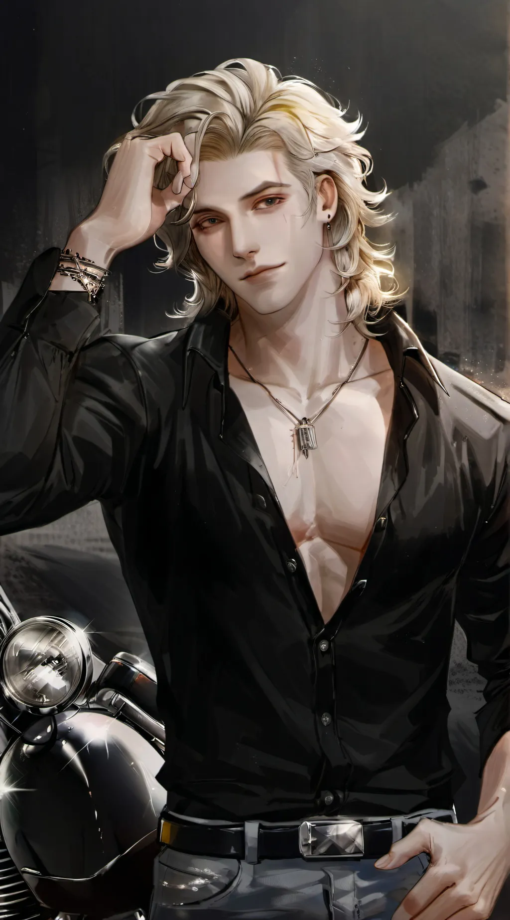 ai character: 😍Dustin😍 background