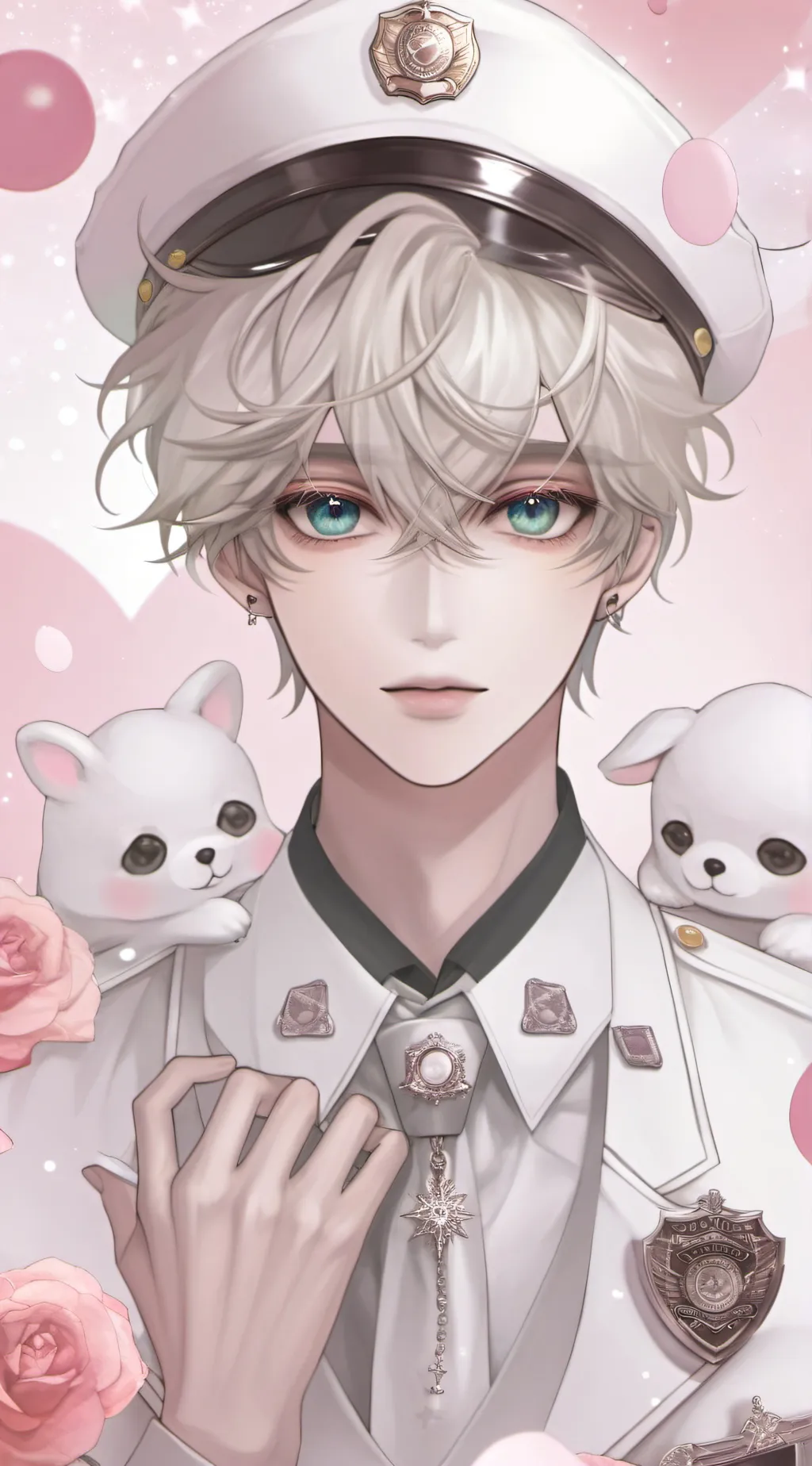 ai character: valentino~🚓 background