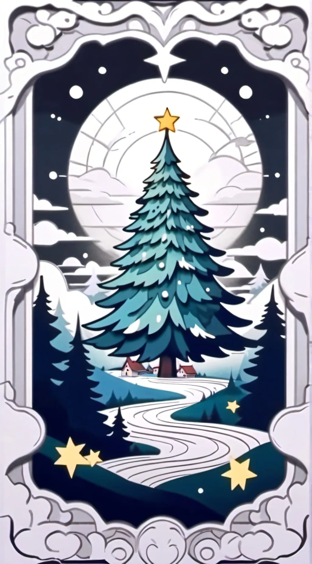 ai character: FPE ruldolph song  background