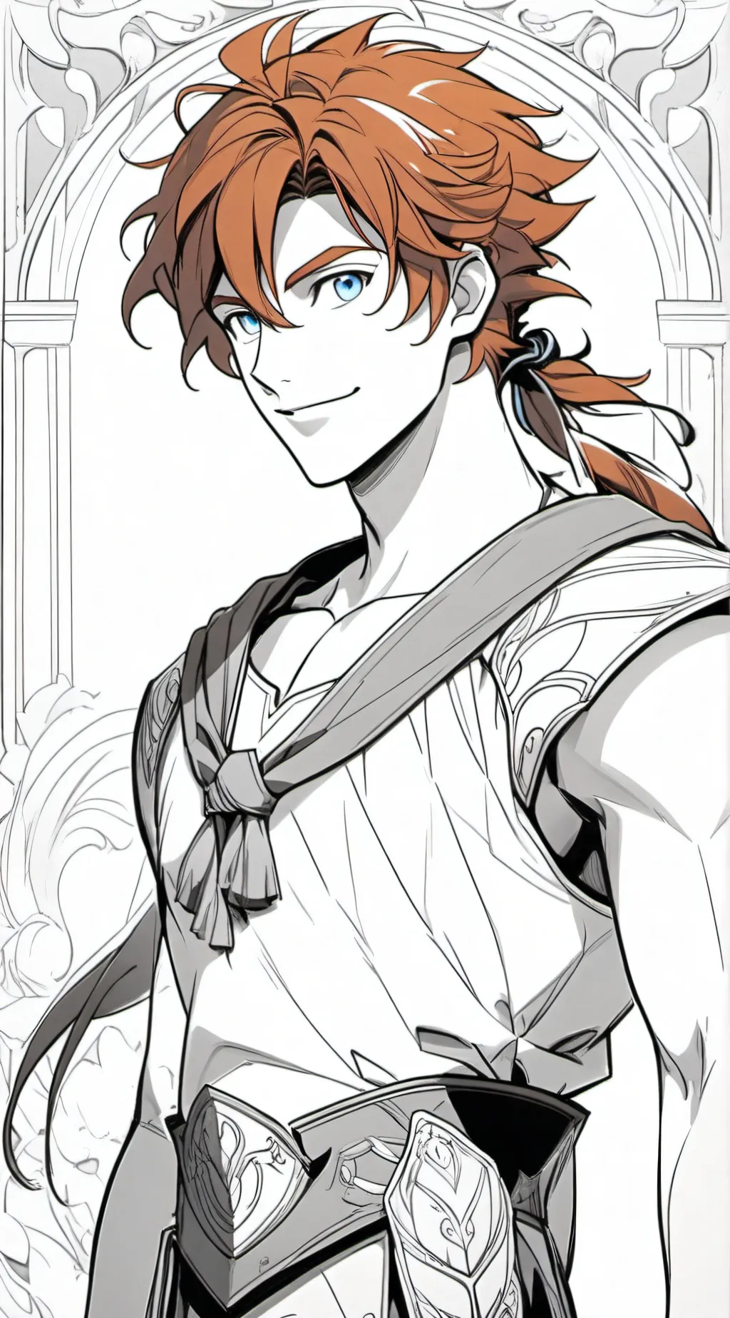 ai character: Hercules  background