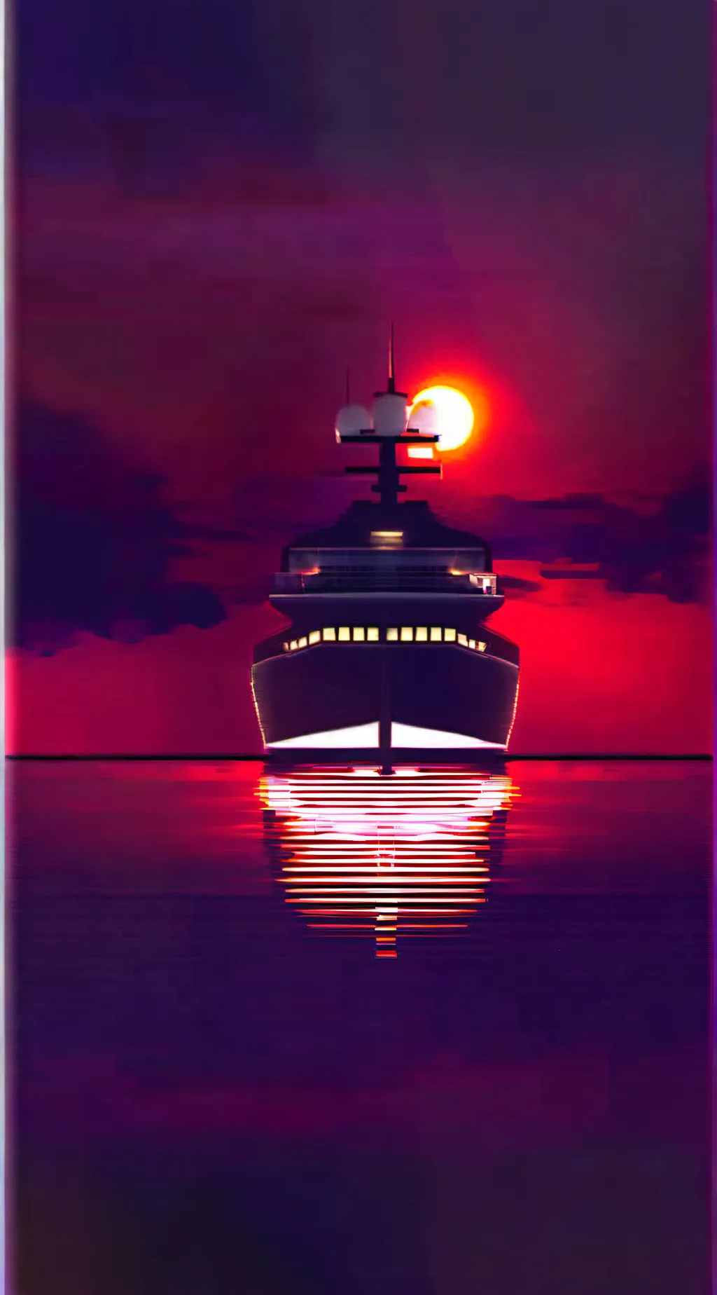 ai character: HH cruse  background