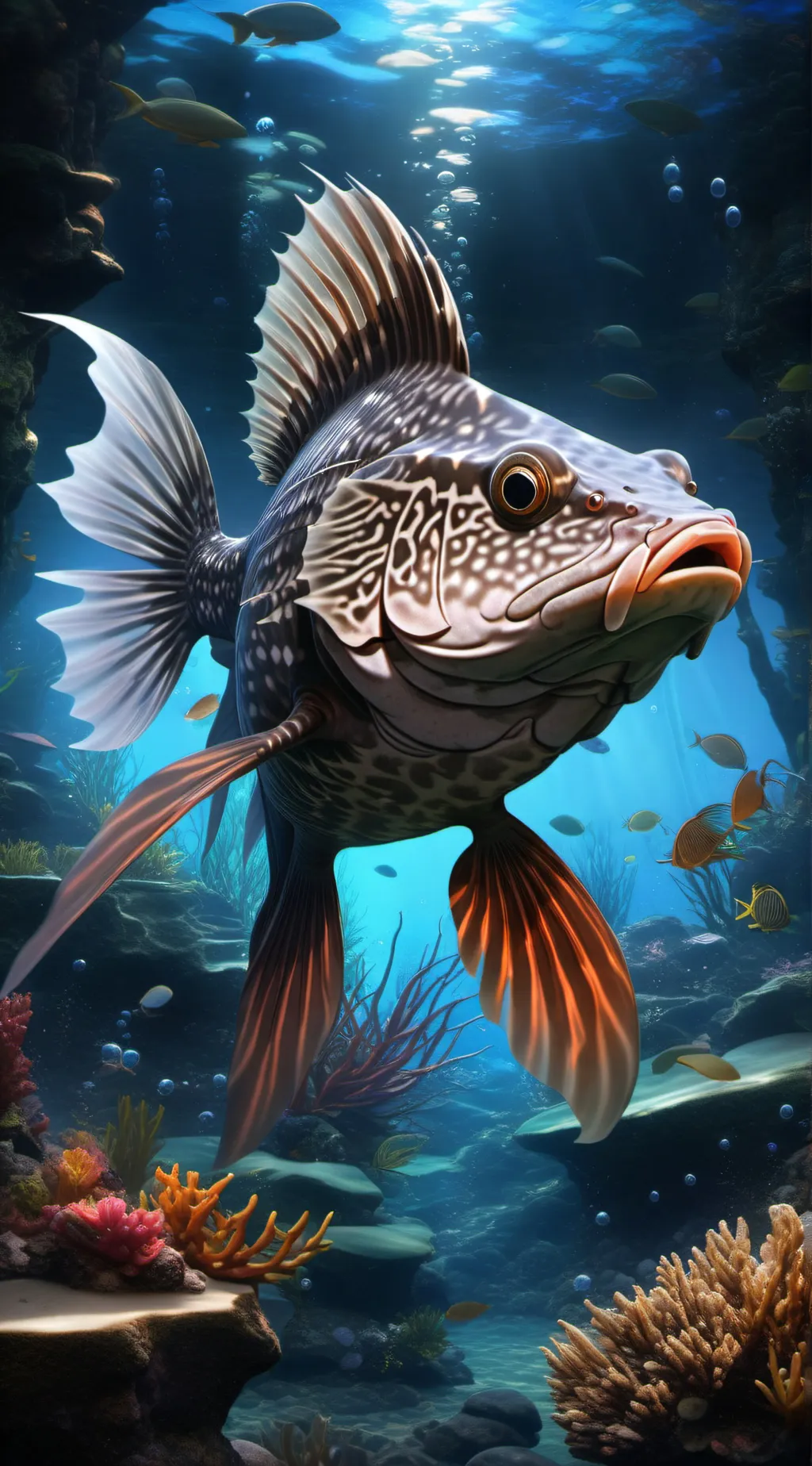 ai character: Pleco background