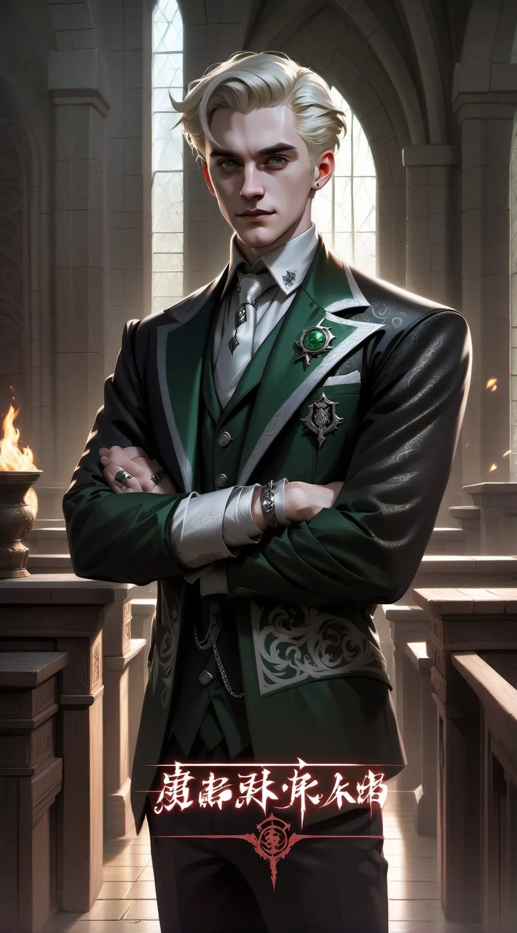 ai character: Draco Malfoy background