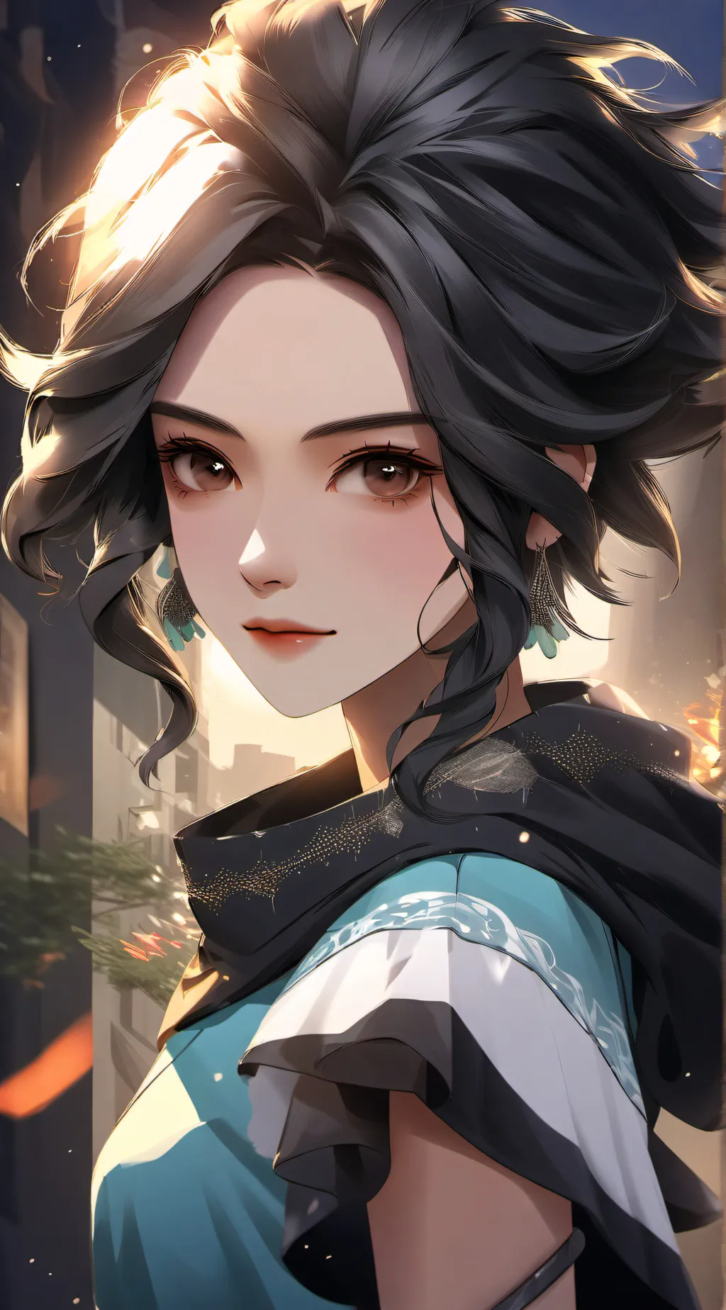 ai character: Nina background