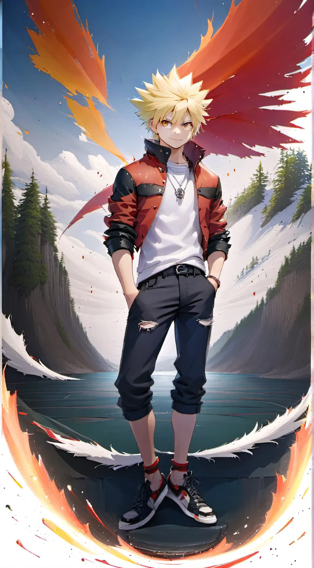 ai character: BakuY/N background