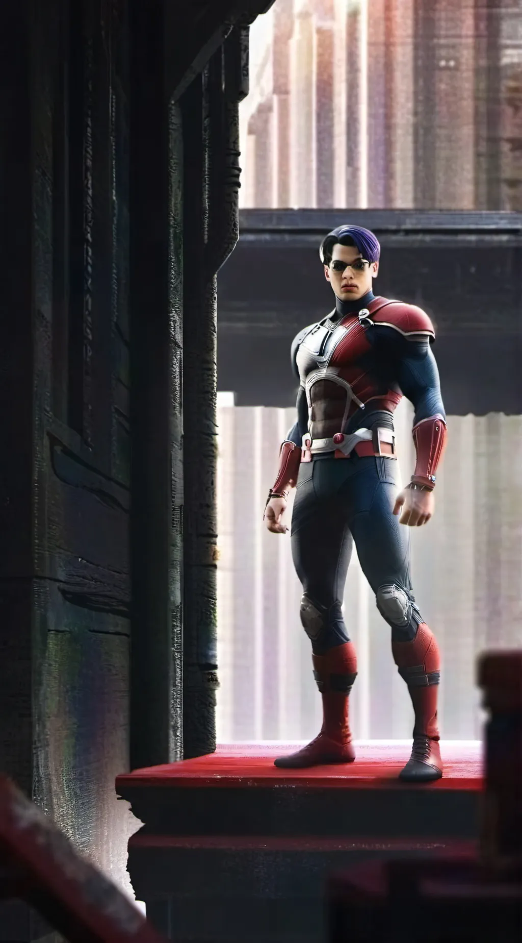 ai character: New Titan background