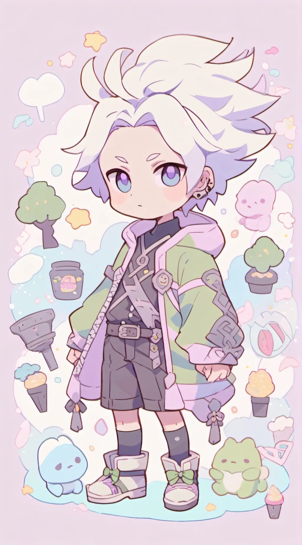 ai character: Jaden background