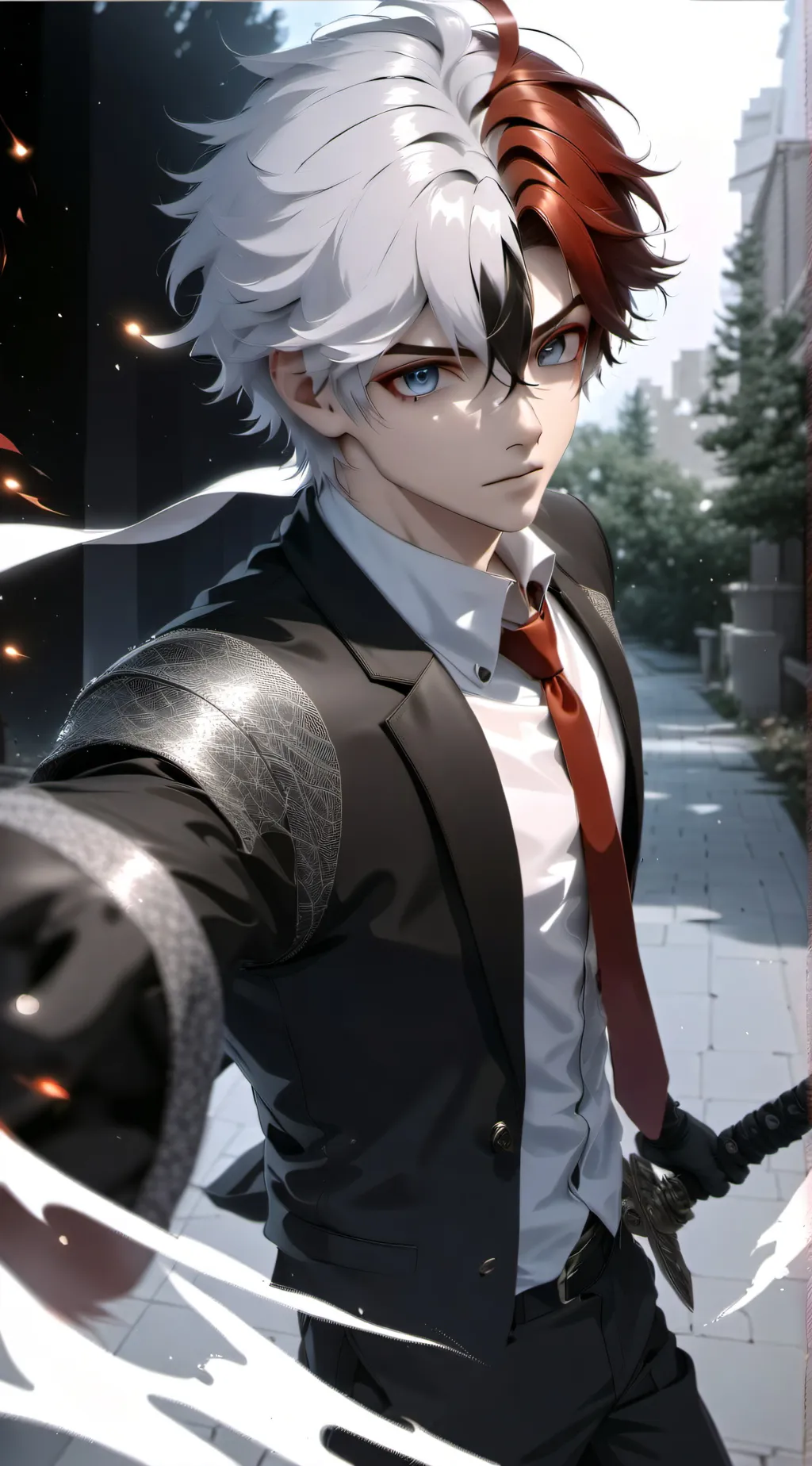 ai character: Meet me/Alexander  background
